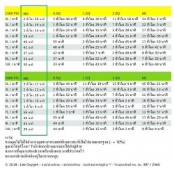 ถังอ๊อกซิเจนทางการแพทย์ แบบอลูมิเนียม ขนาด MD/0.5Q