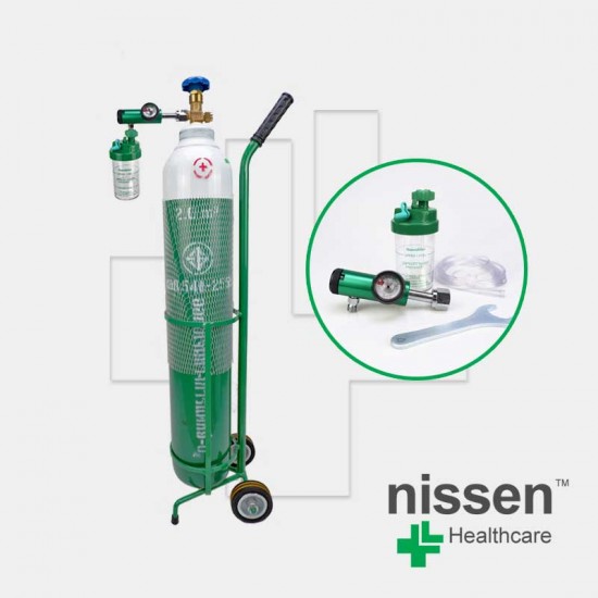 ชุดถังอ๊อกซิเจน-พร้อมรถเข็น-no10 ชุดถังอ๊อกซิเจน-พร้อมรถเข็น-no10